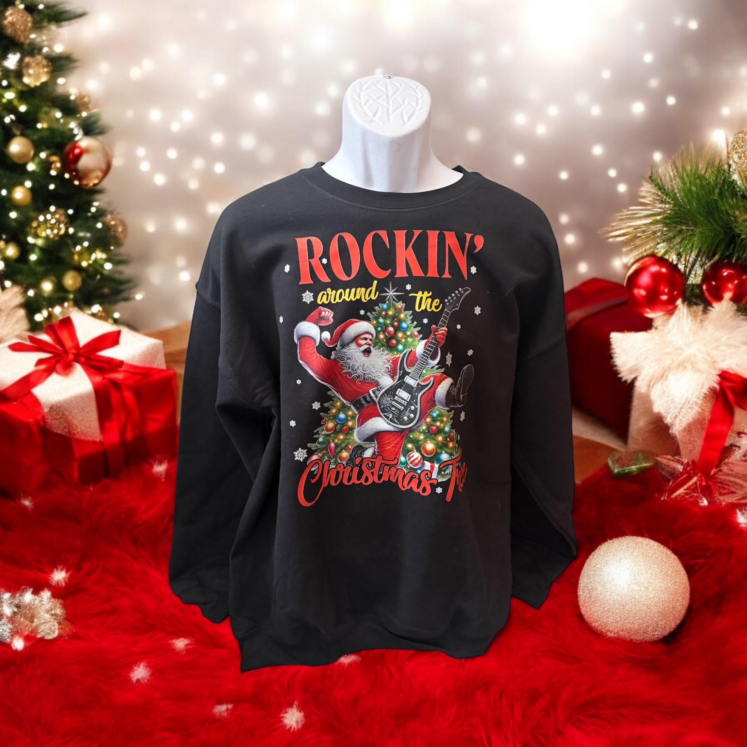 Santa- Rockin’ Around the Christmas Tree Shirt
