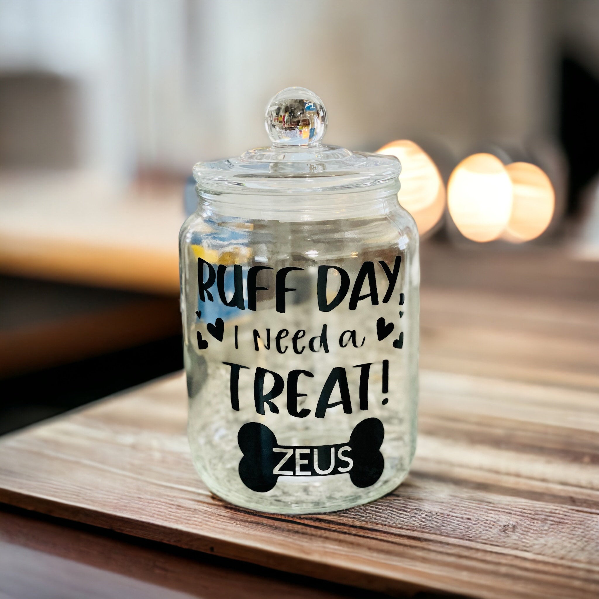 Custom Pet Treat Jars