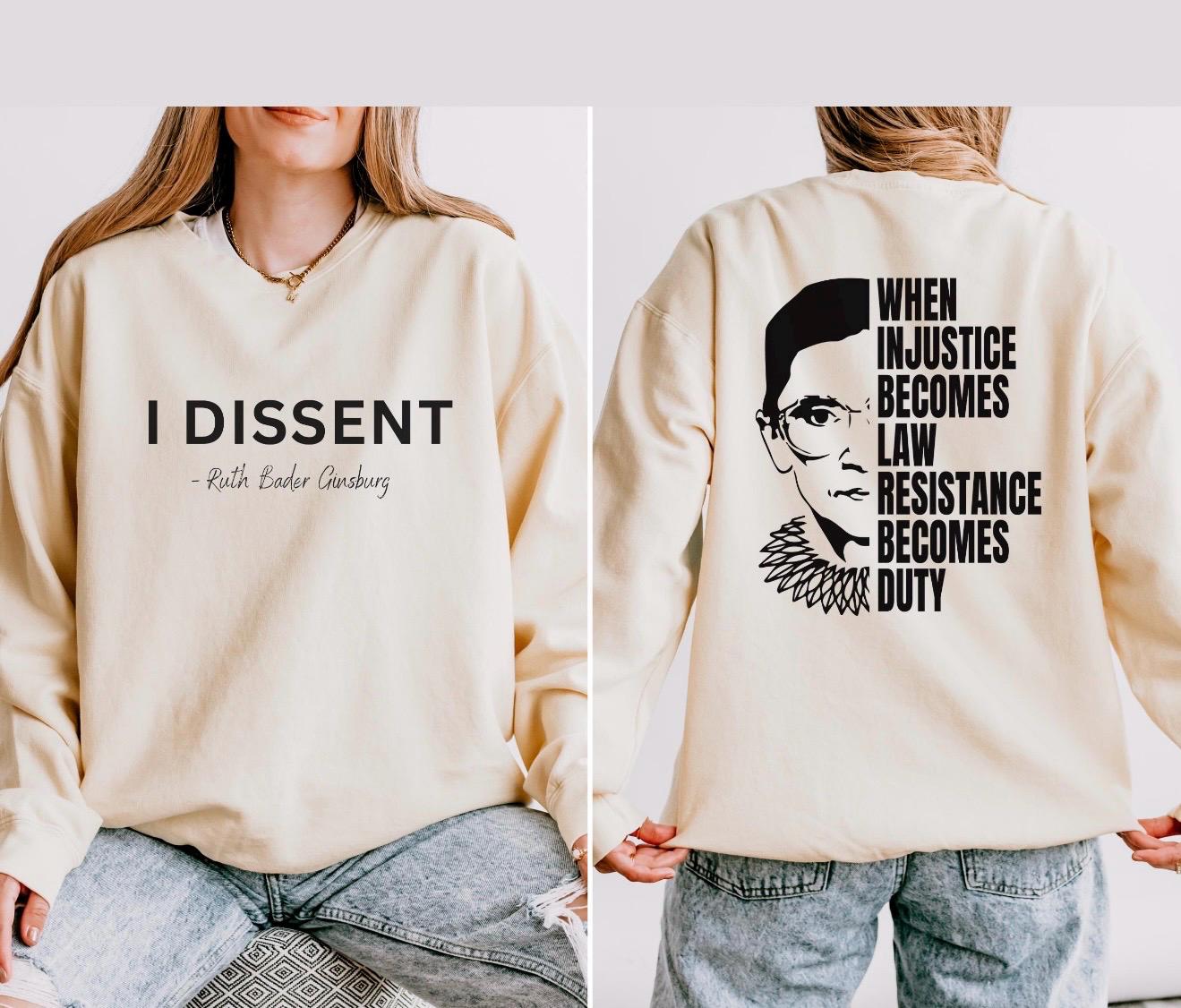 I Dissent RBG Shirt